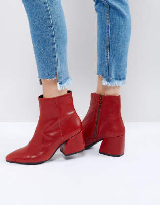 vagabond red boots