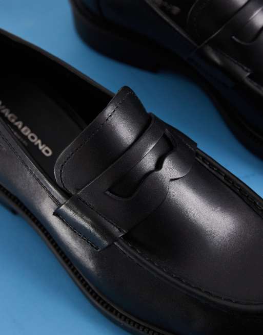 Vagabond Shoemakers Alex mocassini penny in pelle neri, 2 di 4
