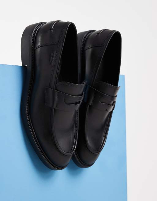Vagabond Shoemakers Alex mocassini penny in pelle neri, 3 di 4