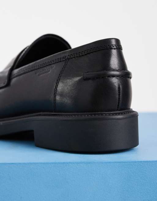 Vagabond Shoemakers Alex mocassini penny in pelle neri, 4 di 4
