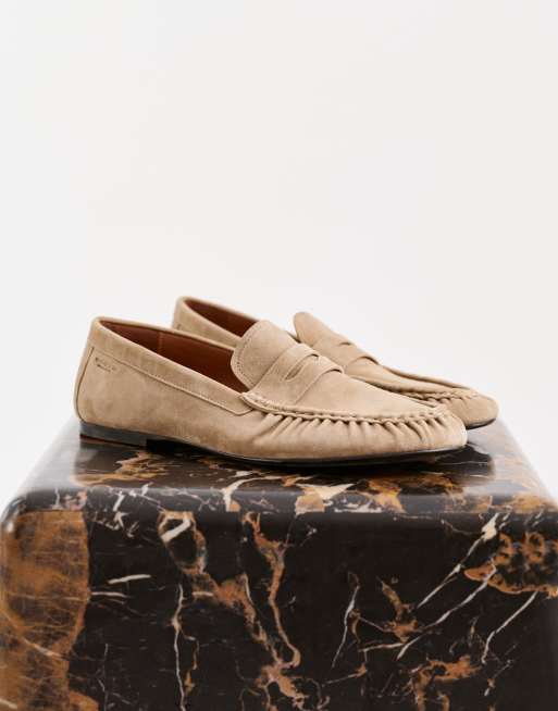 Vagabond Shoemakers - Aleya - Mocassini arricciati in camoscio beige, 2 di 5