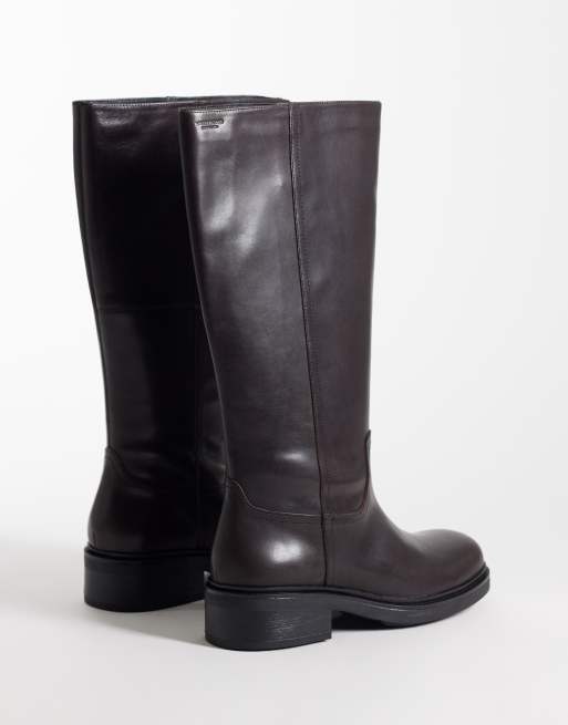 Vagabond Shoemakers - botas planas hasta la rodilla Karlie en marrón, 3 de 4