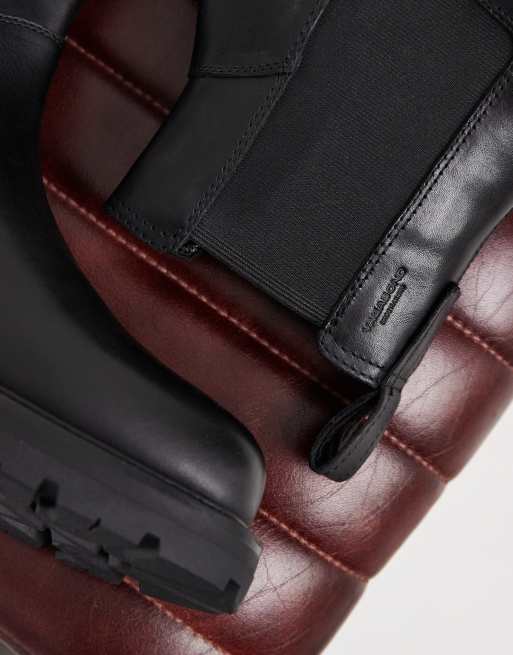 Vagabond Shoemakers Cameron bottines Chelsea chunky en cuir noires, 2 de 4