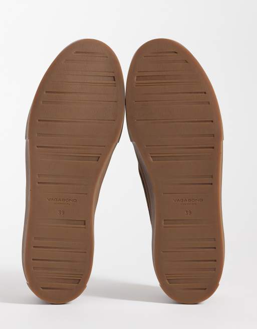 Vagabond Shoemakers Cody mockasneakers med snörning i coffee, 4 av 5