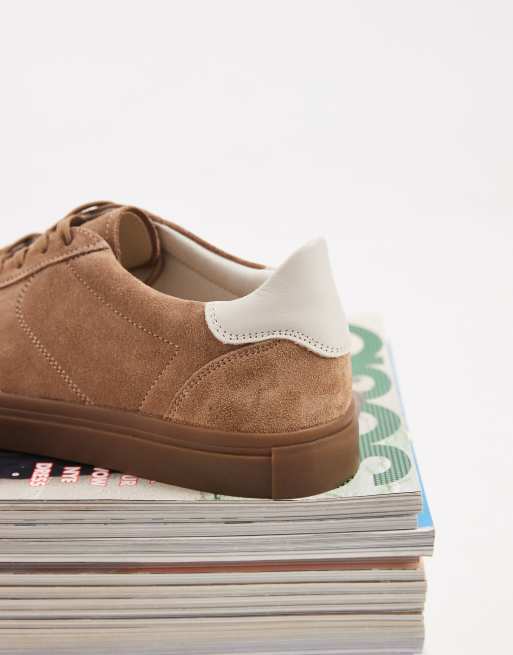 Vagabond Shoemakers Cody suede lace up sneakers in sand, 4 of 5