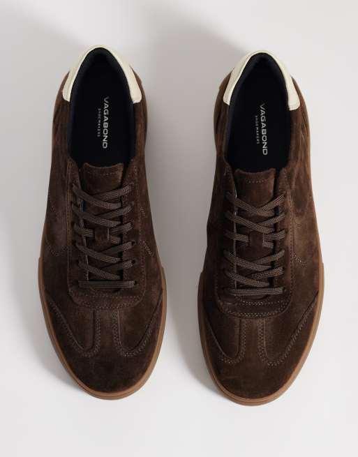 Vagabond Shoemakers Cody suede lace up trainers in coffee, 2 of 5