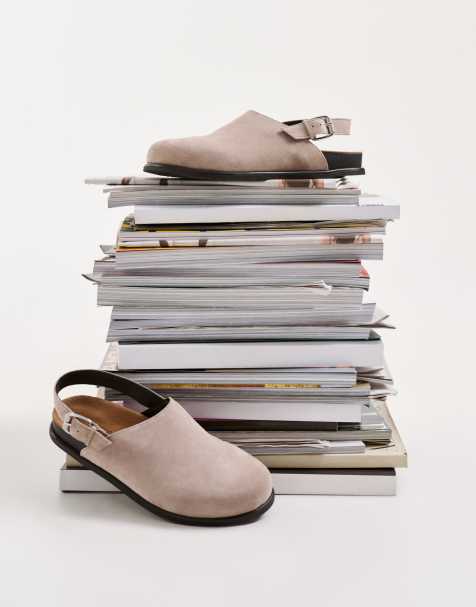 Vagabond Shoemakers - Effie - Mules en daim - Taupe - view 1