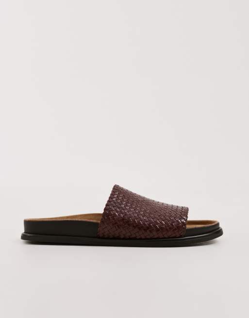 Vagabond Shoemakers - Effie - Sandales plates en cuir tressé - Chocolat, 5 de 5