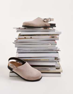 Vagabond Shoemakers Effie Suede Mules In Neutral