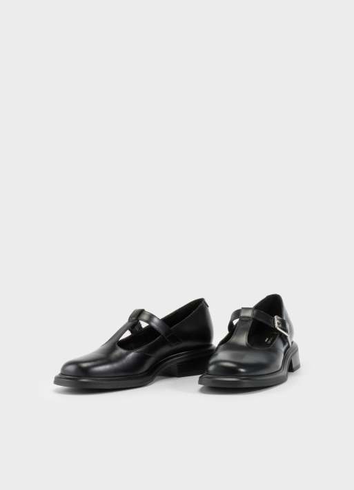 Vagabond Shoemakers Ellis leather Mary Jane shoes in black, 3 of 5