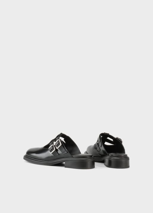 Vagabond Shoemakers - Ellis - Mules à enfiler en cuir - Noir, 5 de 5