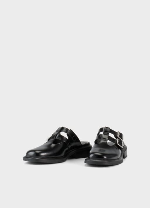 Vagabond Shoemakers - Ellis - Sabot in pelle neri, 4 di 5