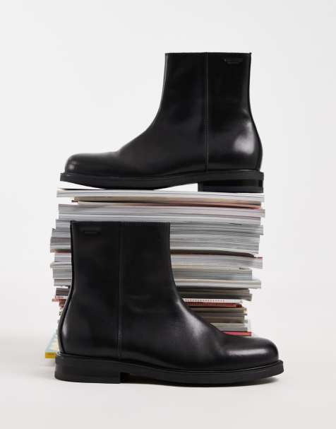 Vagabond Shoemakers Floyd leren laarzen in zwart - view 1