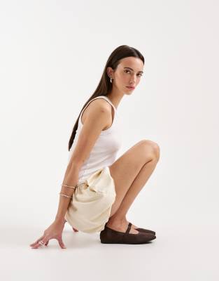 Vagabond Shoemakers Hillary Ballet Flats In Brown