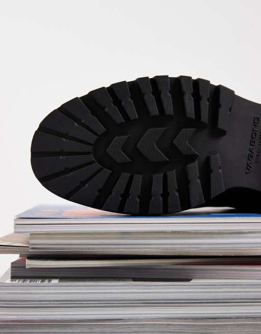 Vagabond Shoemakers - Kenova - Chunky sorte Chelsea-ankelstøvler i læder, 2 af 4