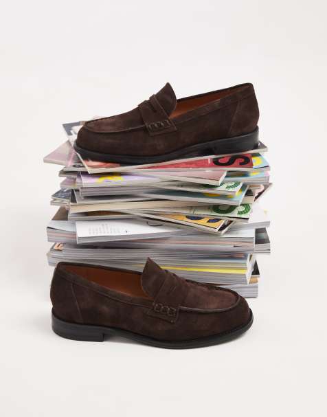 Vagabond Shoemakers Linn Penny-Loafer aus Wildleder in Braun - view 1
