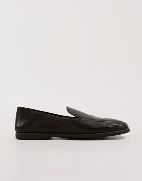 Vagabond – Shoemakers – Sammie – Svarta loafers i läder och dra på-modell med rund tå - view 1