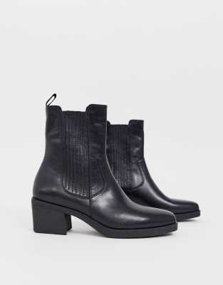 black heeled boots sale