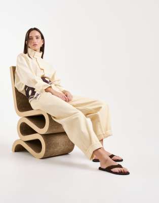 Vagabond Zaida Suede Flip Flops In Brown