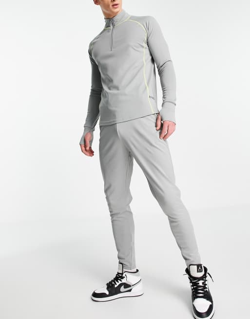 VAI21 - Active - Joggingbroek in grijs, deel van co-ord set, 4 van 4