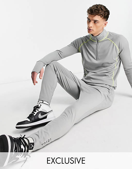VAI21 active trackies in grey (Part of a set)