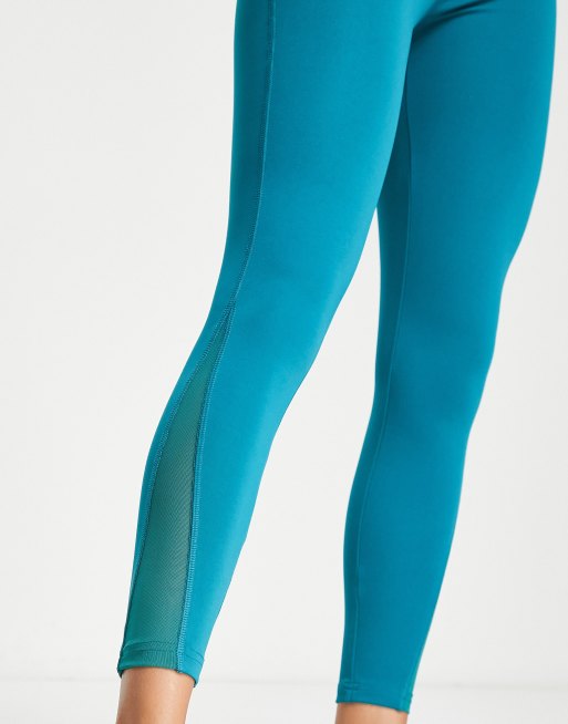 VAI21 co-ord leggings in teal with matching set