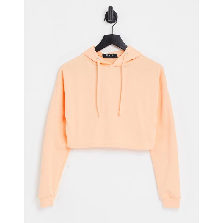 Pastel cropped cheap hoodie