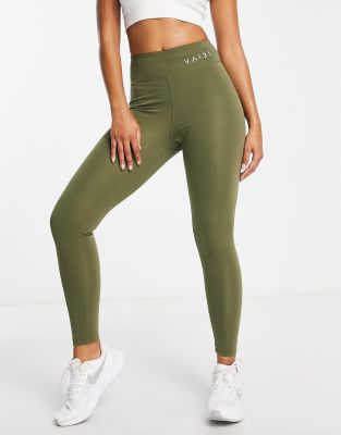 VAI21 - Leggings in Khaki, Kombiteil-Grün