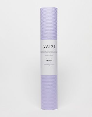 VAI21 non slip yoga mat in purple - ASOS Price Checker
