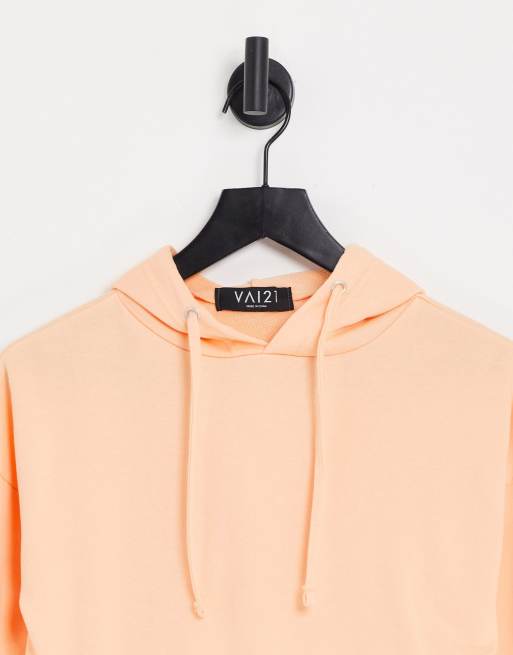 VAI21 Sweat à capuche d'ensemble Orange pastel ASOS