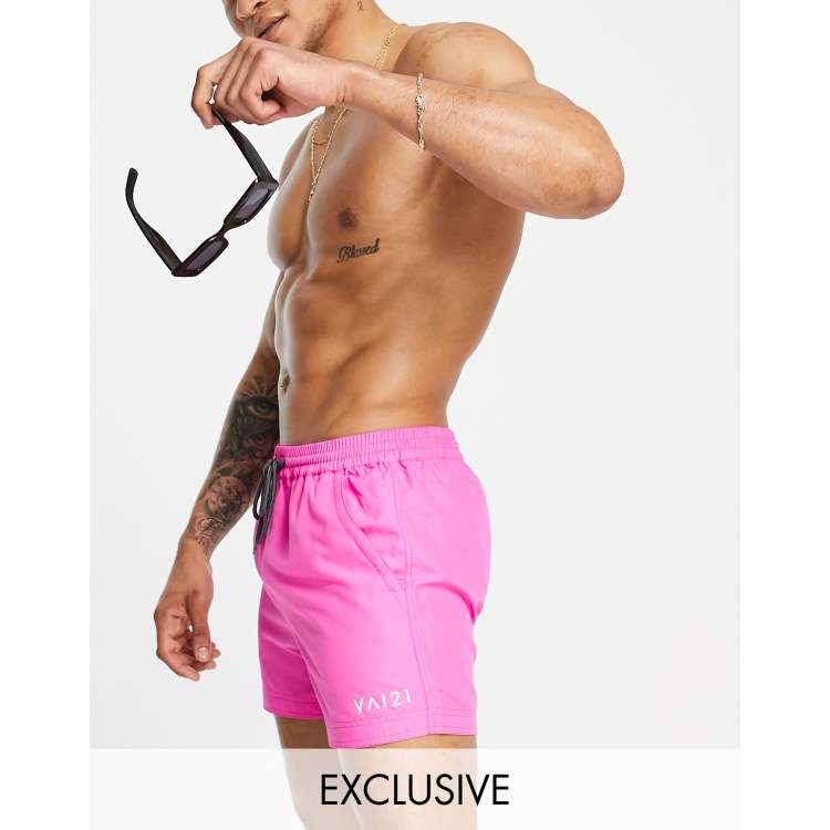 hot pink board shorts