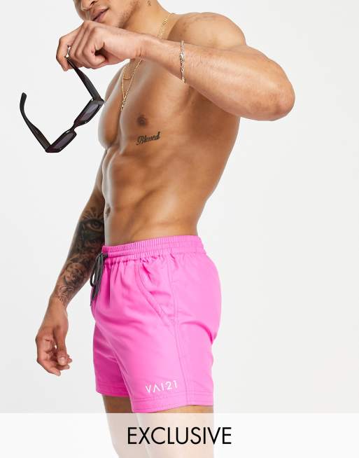 Hot pink store board shorts