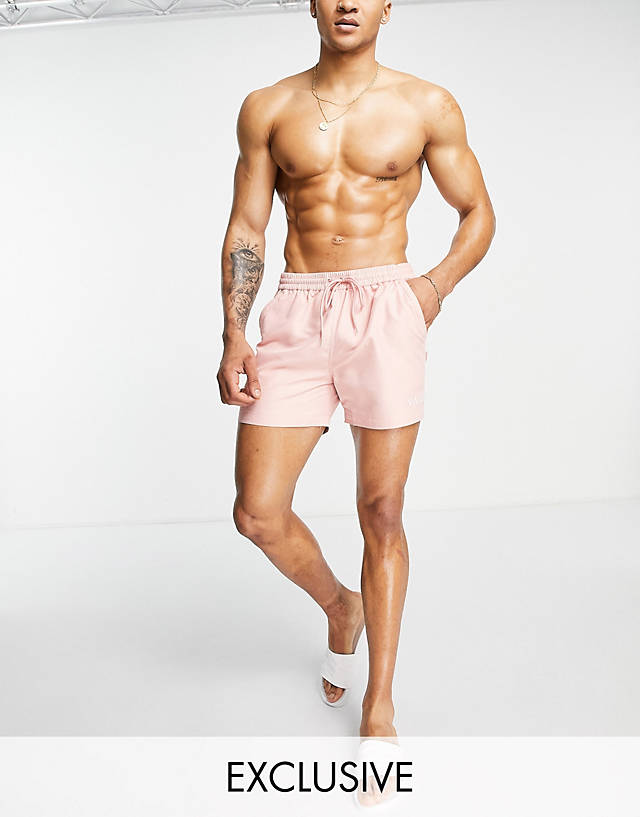 VAI21 - swim shorts in pink