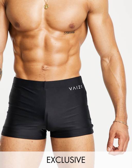 VAI21 swim trunks in black