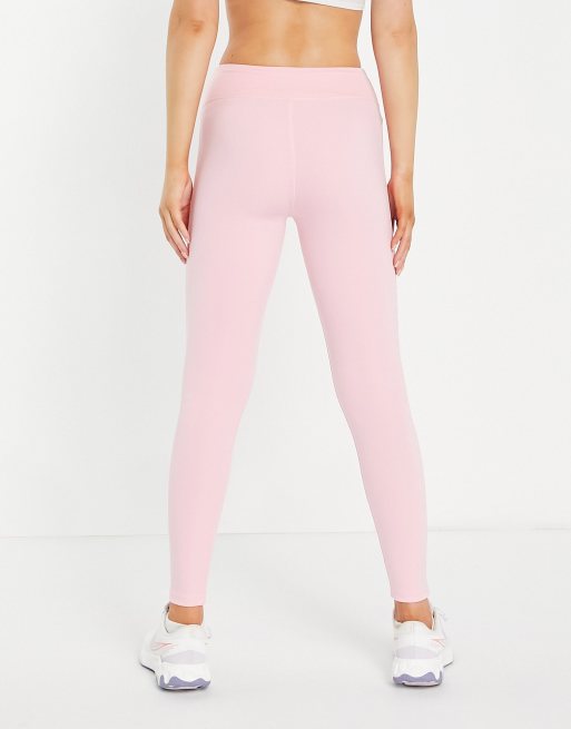 VAI21 wrap over leggings in pastel pink