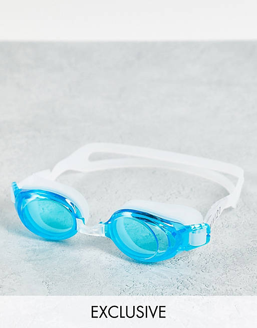 VAI21 - Zwembril met brillenkoker in blauw