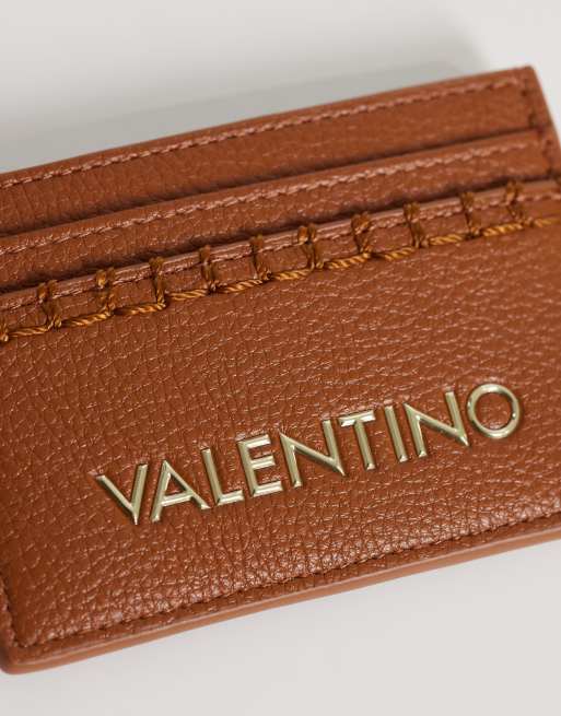 Valentino - Aleksandra - Porte-cartes tissé avec surpiqûres - Marron , 2 de 3