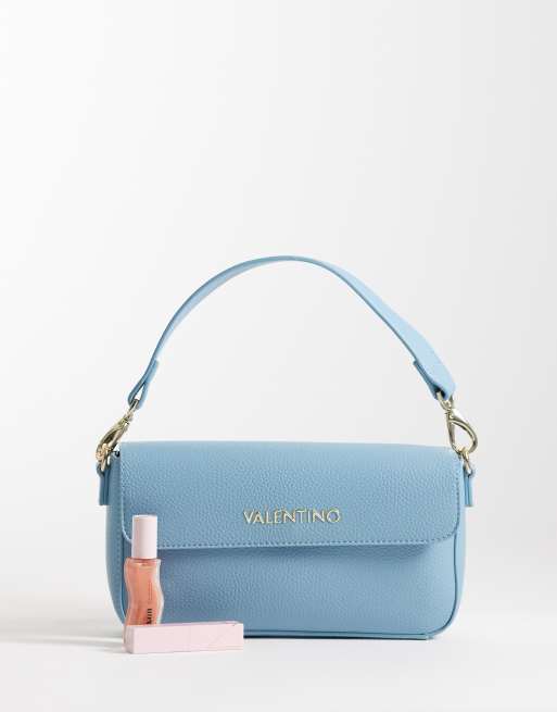 Valentino - Alexia - Borsa da spalla blu con tracolla , 2 di 4