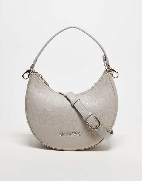 Valentino - Alexia - Borsa da spalla grigio pallido con tracolla rimovibile - view 1