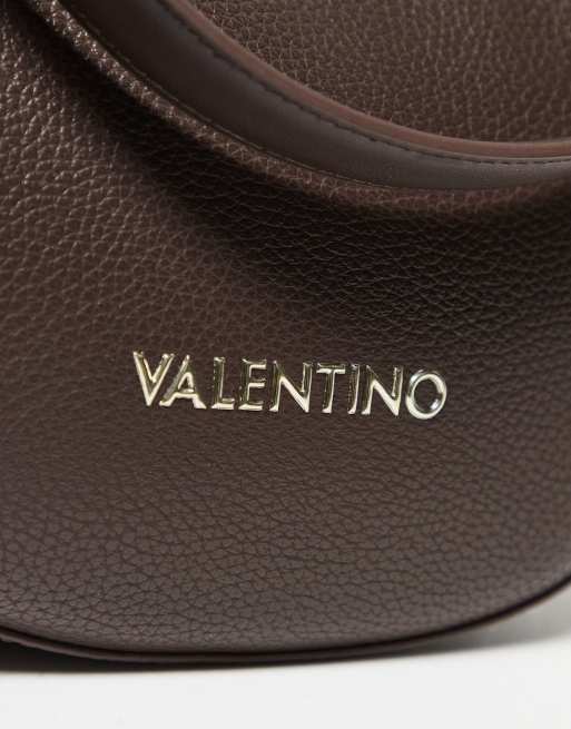 Valentino - Alexia - Schoudertas met crossbody band in donkerbruin, 2 van 3