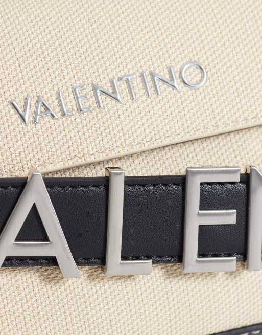 Valentino - Alexia - Zomerse schoudertas in crème en zwart , 3 van 4