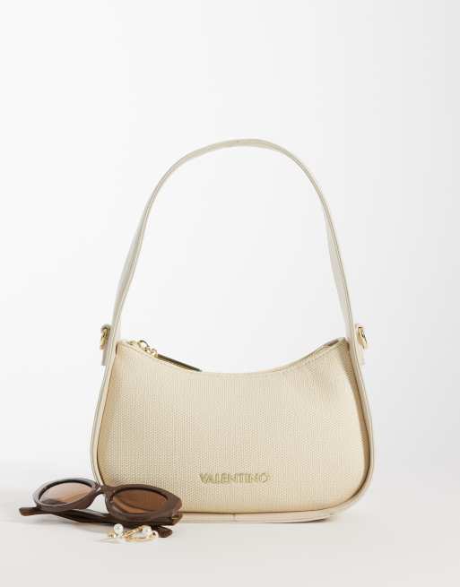 Valentino - Atena Re - Cremehvid skuldertaske , 2 af 4