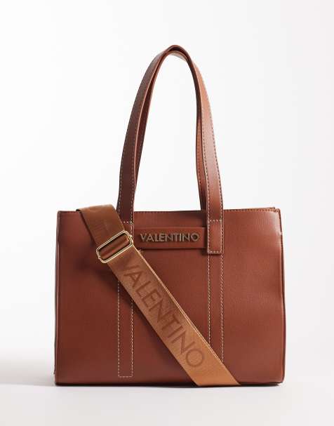 Valentino - Aury Re - Shopper tote tas met crossbody-band in bruin - view 1