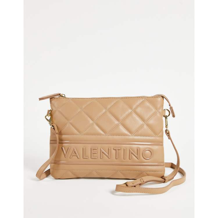 Valentino Bags - Ada - Vatteret crossbody-taske beige ASOS