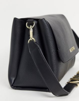 Sacs et porte-monnaie Valentino Bags - Alexia - Sac bandoulière à logo en métal - Noir
