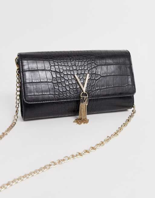 Valentino croc 2025 crossbody bag