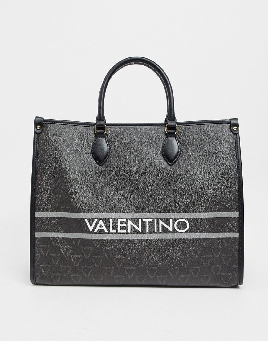 Valentino Bags – Babila – Svart toteväska med logga