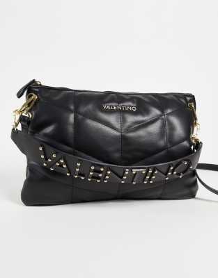 valentino bags bamboo quilted shoulder bag