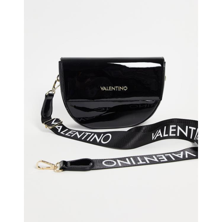 Valentino Bags Bigs cross body saddle bag in black