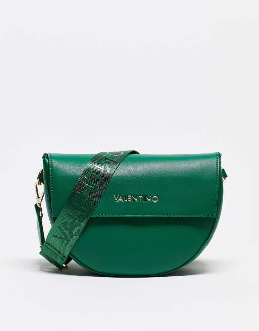 Valentino Bags Bigs cross body saddle bag in green | ASOS